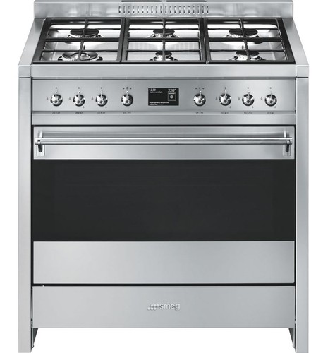 Smeg range cooker - smeg, stainless
