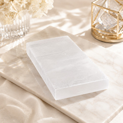 Selenite charging plate - selenite,