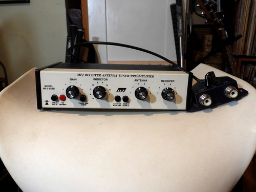 Mfj 959b - receiver, antenna
