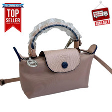 Longchamp Le Pliage XS Light Pink Shoulder Mini Bag pouch l NEXT DAY DELIVERY