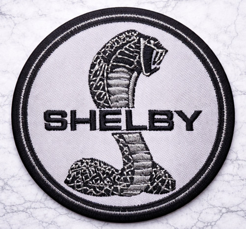 Shelby cobra embroidered iron - cobra,