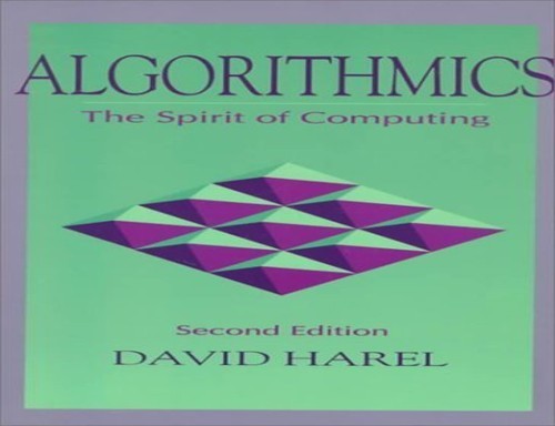 Algorithmics the spirit - algorithmics:, of