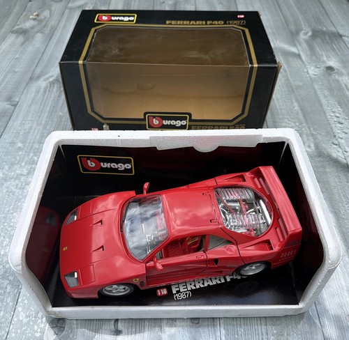 Bburago ferrari f40 red - f40,