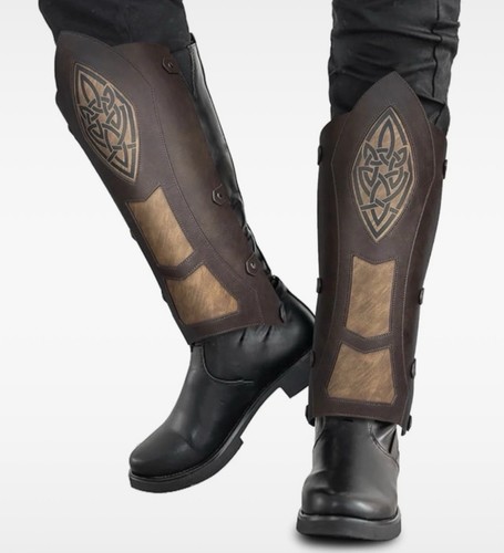 Medieval faux leather leg - medieval,