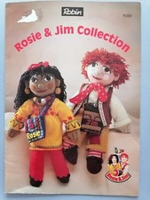 ROSIE & JIM Collection 8ply - ROBIN/KING COLE Knitting Pattern 260/8