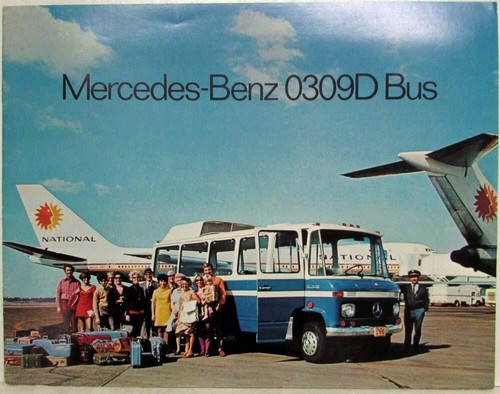 1972 mercedes benz 0309d bus - mercedes-benz,