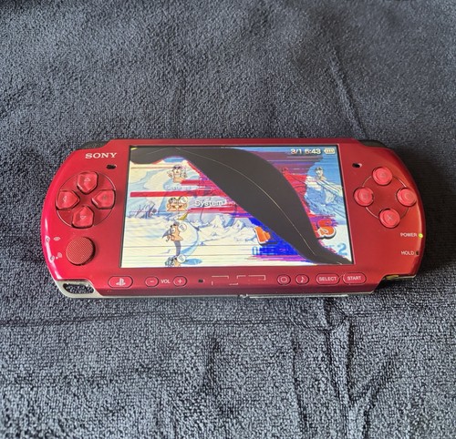 Sony psp 3000 - sony, red