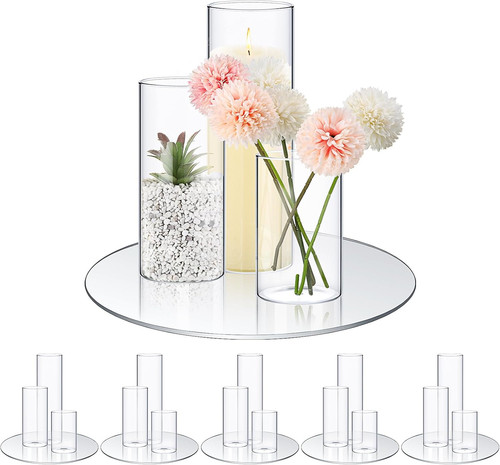 Elegant round glass - elegant, mirror