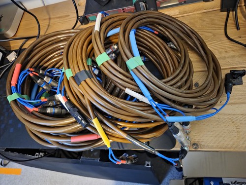 Xlr audio looms - audio, lot