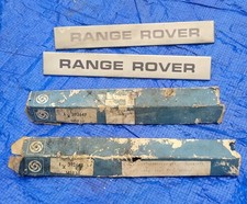 Original Range Rover Classic 2 Door Pair Of Scuttle Badges  2 door Models 