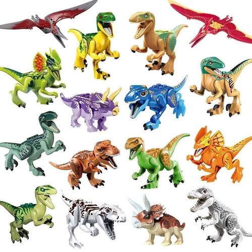 16pcs dinos fit jurassic - dinos,
