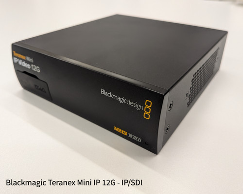 Blackmagic teranex mini 12g - teranex,