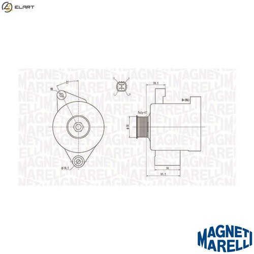 Alternator 063731796010 for - alternator,