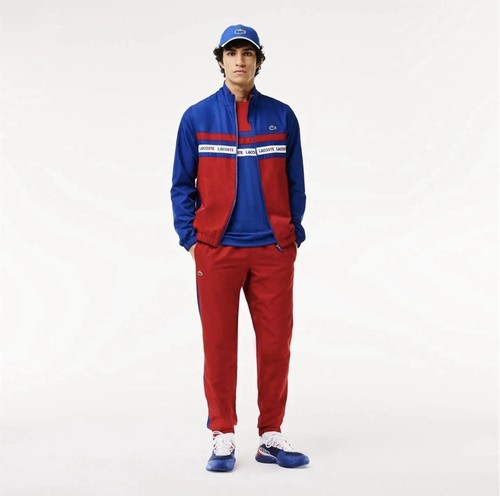 Lacoste lettering zip - lacoste,