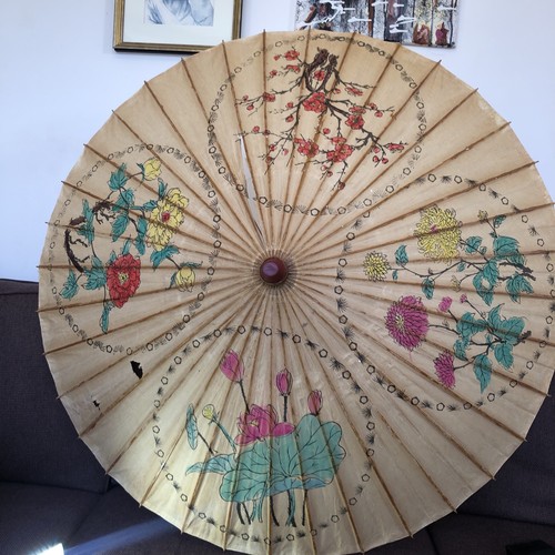 Vintage parasol hand - vintage,