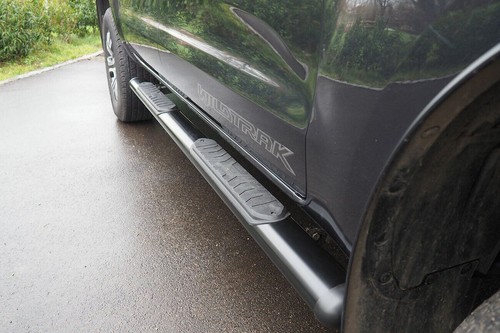 Toyota hilux black side steps - hilux,