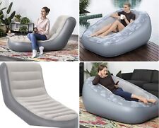 Bestway Inflatable Chair Sofa , Chaise Sport Lounger, Comfi Deluxe Lounger