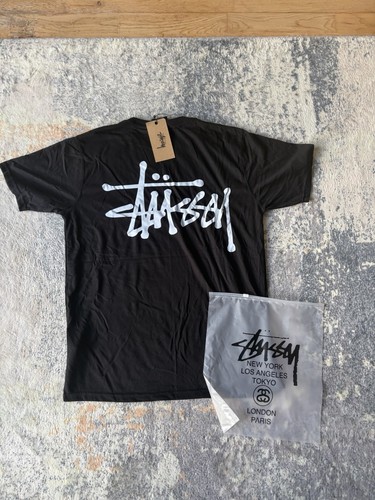 Black stussy rework shirt - stussy,