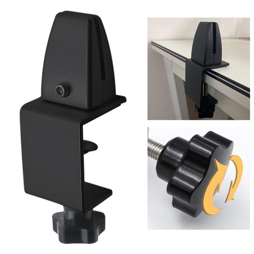 Partition bracket clip glass - bracket,