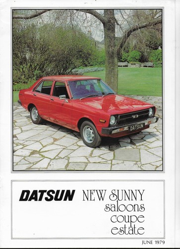 Datsun sunny saloon coupe - datsun,