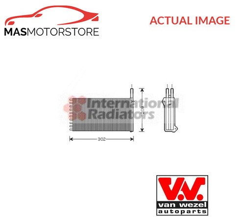 Heater radiator exchanger - heater,