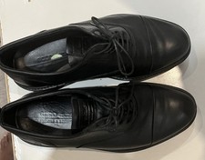 Ecco Black Leather Slip On