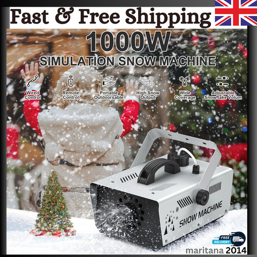 1500w snow machine christmas - 1500w,