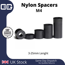 Black Nylon Standoff Plastic