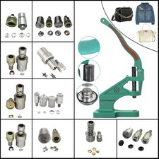 Green Machine Dies for Fixing Snap Poppers Buttons Jeans Button Eyelet Grommets