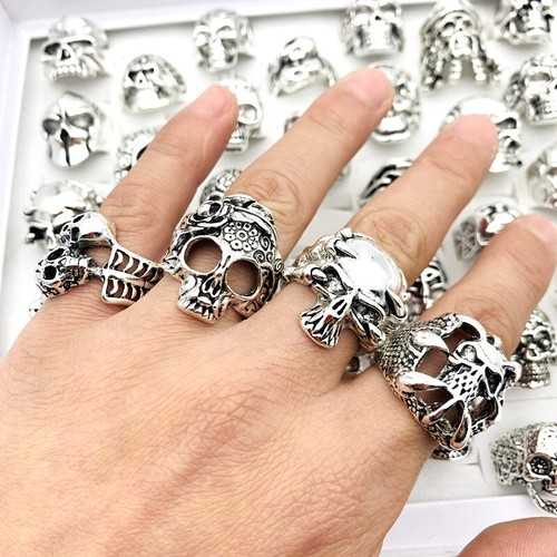 20pcs mens skull skeleton - 20pcs,