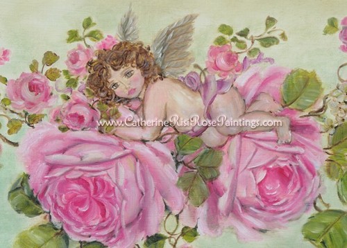 Stunning shabby chic cherub - shabby,