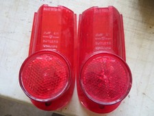 FORD ZEPHYR MK3 REAR RED LIGHT LENSES Nos