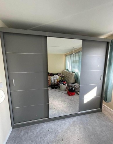 Grey door sliding - grey,