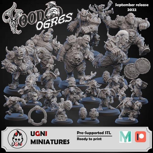 Voodoo ogre fantasy - fantasy, football
