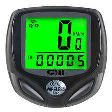 Wireless Bike Speedometer Computer Speedo Cycling Odometer LCD Waterproof