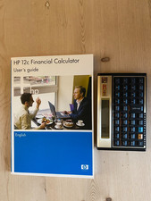 Hewlett Packard HP 12C Calculator Working & Original User's Guide