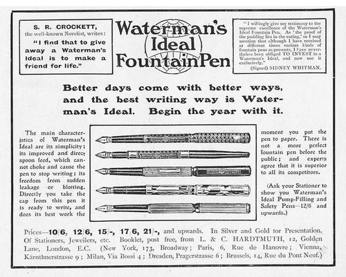 Waterman ideal fountain - waterman's,