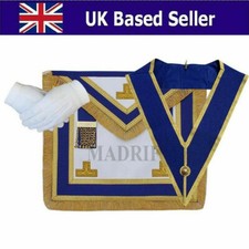 Masonic Regalia-CRAFT- PROVINCIAL DRESS APRON AND COLLAR, GLOVES SET (LAMBSKIN)