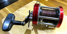 Vintage ABU AMBASSADEUR 7000 MULTIPLIER REEL + Level Wind & Line. Serial 821000