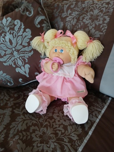 Vtg cabbage patch kid - cabbage, doll