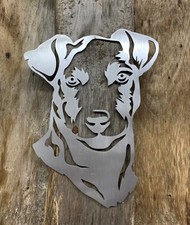 PATTERDALE TERRIER DOG STEEL WALL ART BREED PEDIGREE HOME DECOR GIFT