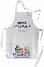 Personalised Kids Bluey Apron