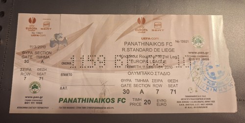 Ticket panathinaikos v - ticket, 09/0