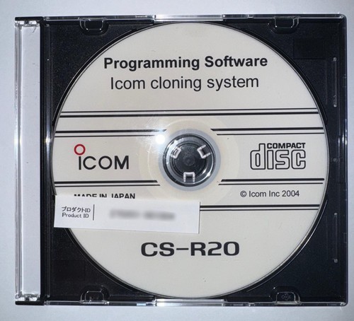 Icom r20 programming - icom,