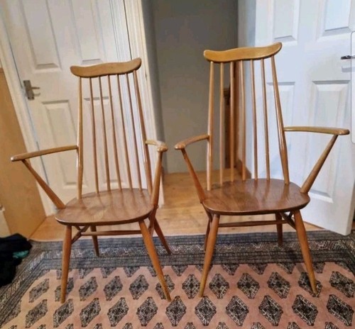 Pair ercol vintage - a,