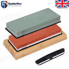 Dual Whetstone 1000/6000 3000/8000 Grit Knife Sharpening Wet Stone Sharpener Set