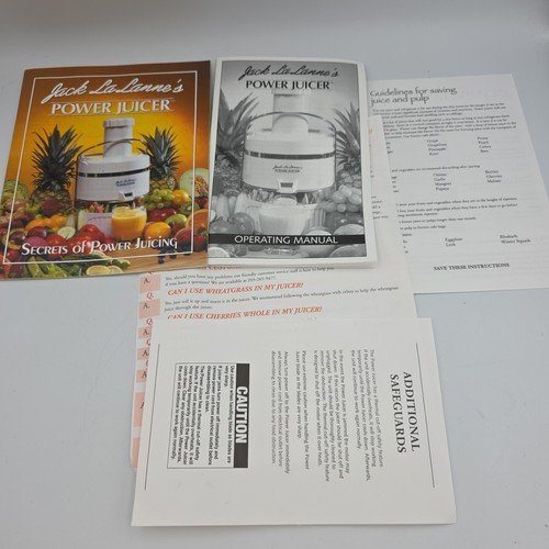 Jack lanne power - lanne's, juicer