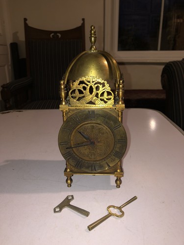 Working antique brass bell - working,