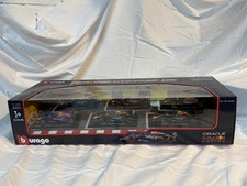 BRAND NEW BOXED - BURAGO Set Of x 6 F1 Cars Red Bull Racing Set 1:43 Scale