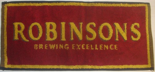 Robinsons bar towel - bar, beer